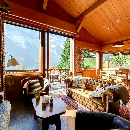 Chalet Haut De Gamme Avec Vue Sur Le Mont Blanc Chalet Chamonix